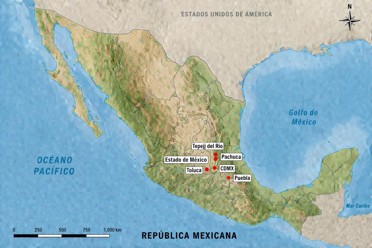 Cobertura Región Centro – Astir Transportes